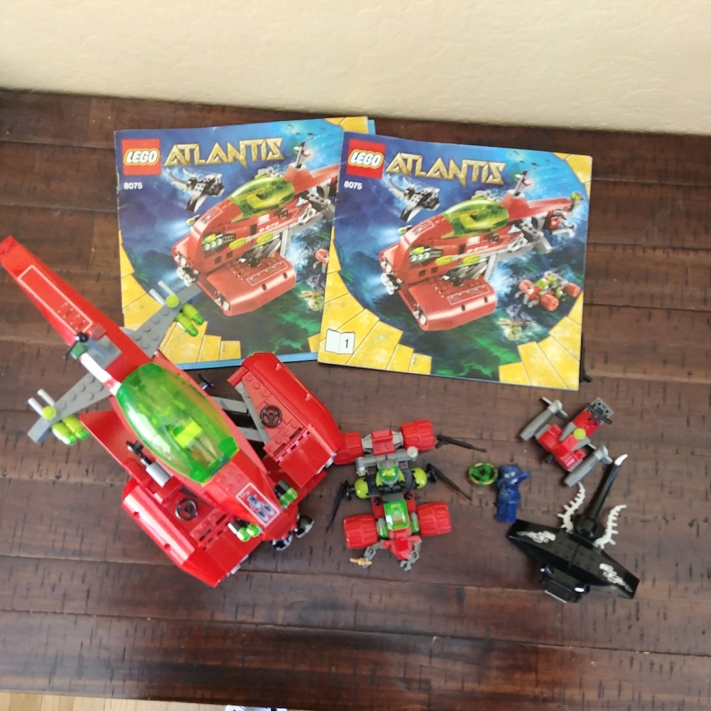 Lego atlantis set 8075